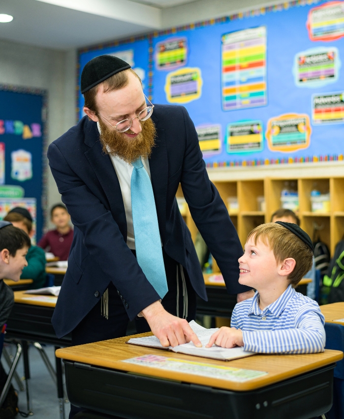 Rebbe with a Talmid